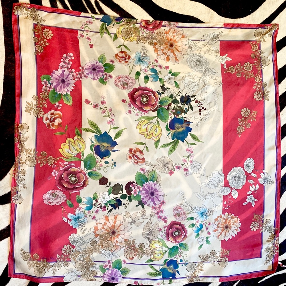 Johnny Was Silk Scarf